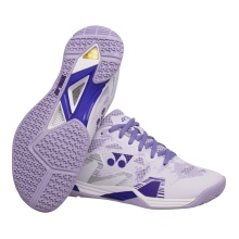 Yonex Badmintonschuhe Power Cushion Eclipsion Z3 (Stabilität) 2024 weiss/violett Damen